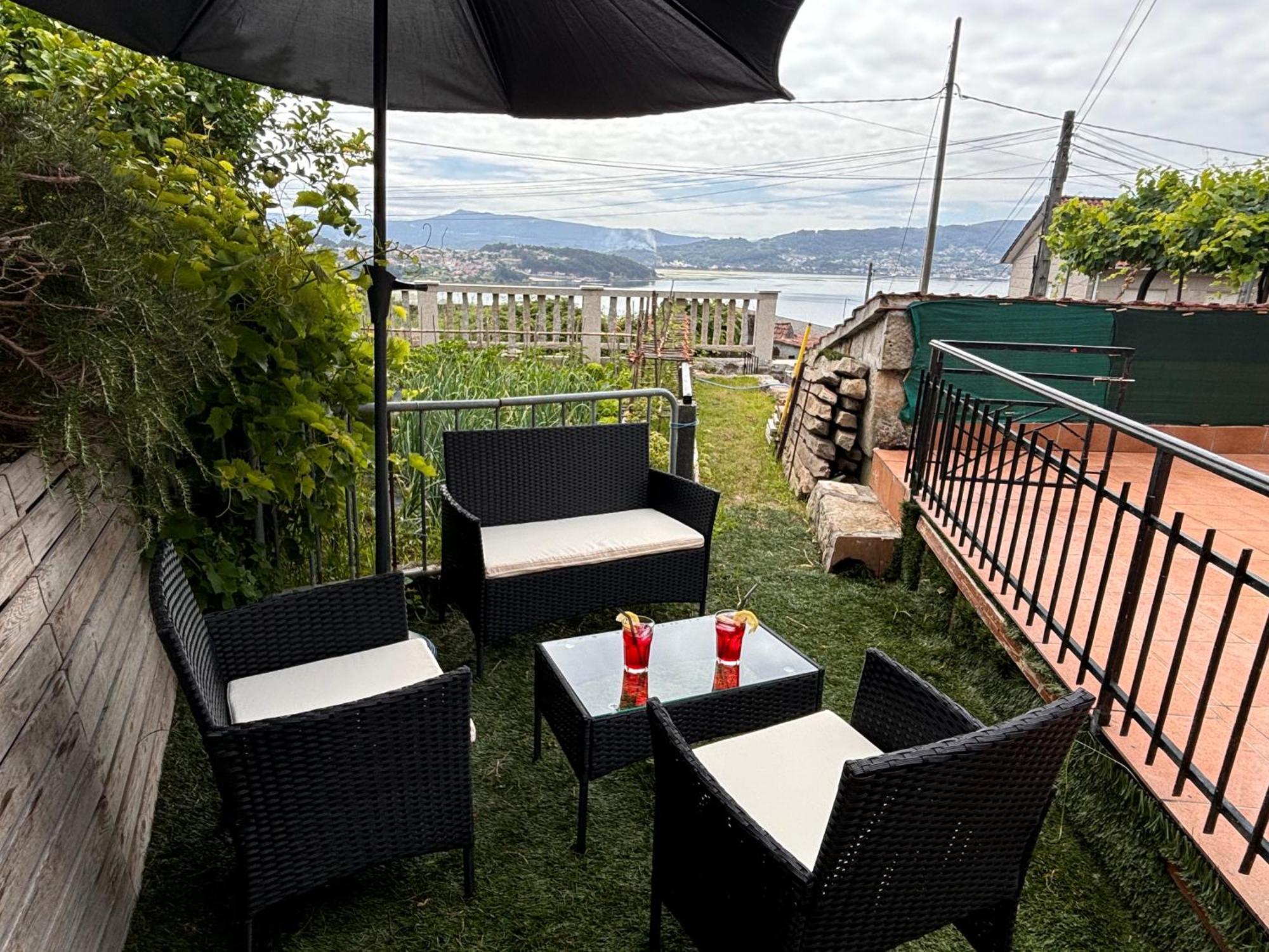 Casita Rural Acogedora Villa Combarro Eksteriør billede
